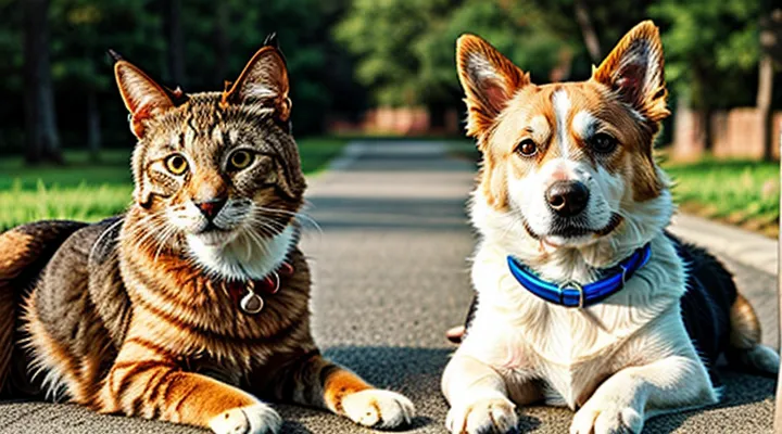 How does a flea collar for dogs differ from one for cats?