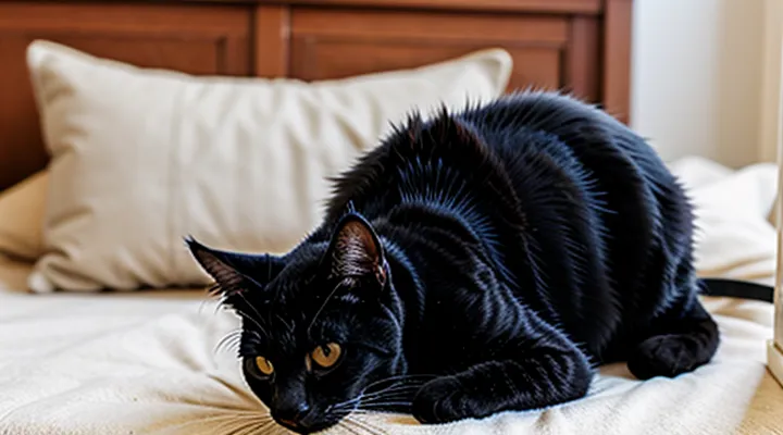 How does a flea collar help if fleas have already appeared on a cat?