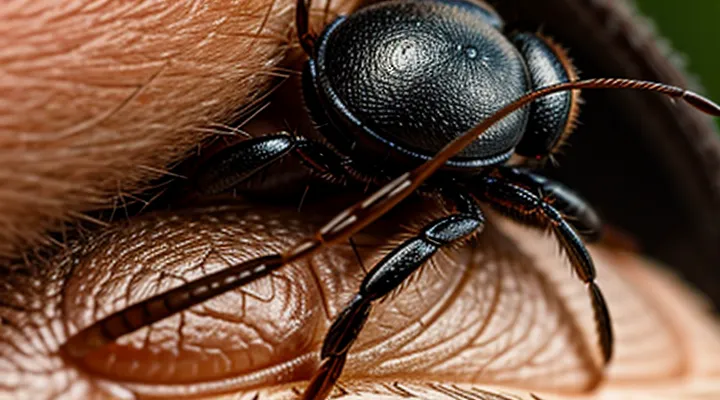 How does a regular tick differ from an encephalitis tick?