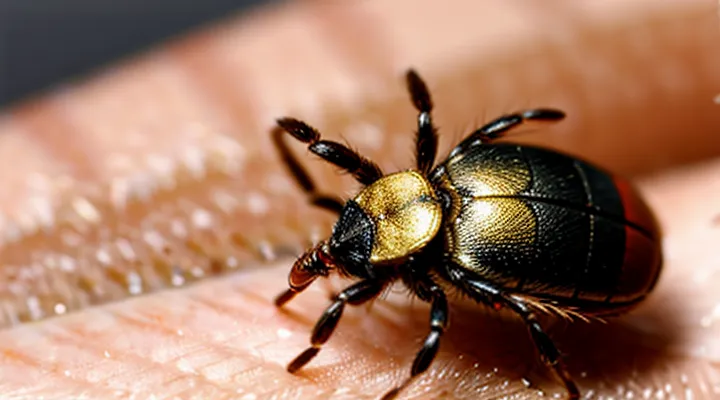 How does a subcutaneous tick appear in humans