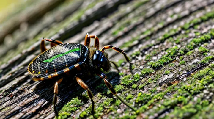 How does a tick bite with Lyme disease look?