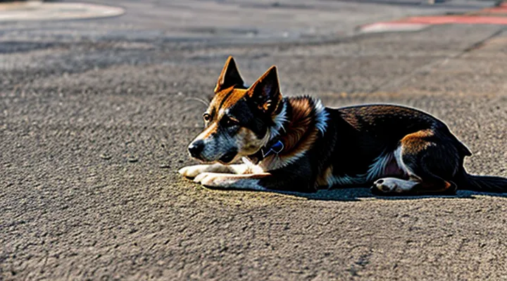 How does an embedded tick look on a dog?