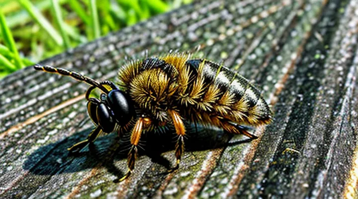 How does cypermethrin affect ticks?