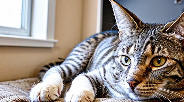 How does ear mite infestation develop in cats?