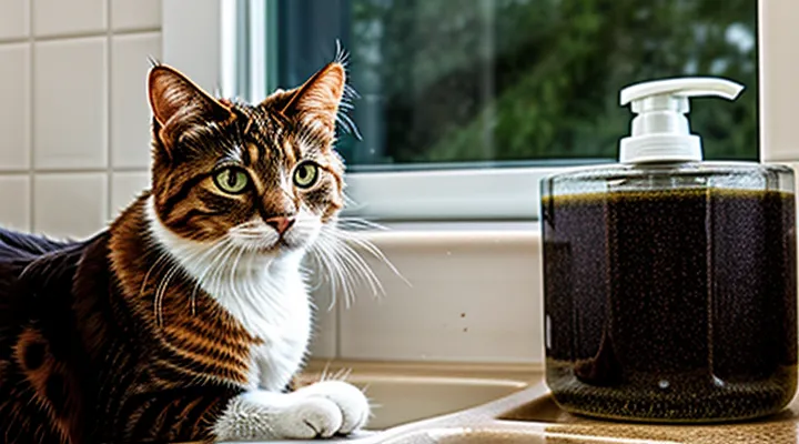 How does flea shampoo for cats work?