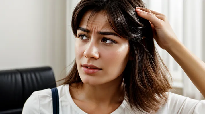 How does stress provoke lice appearance?