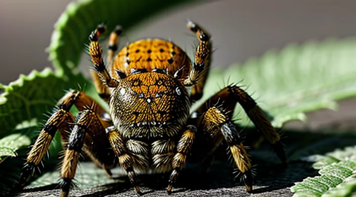 How does the spider mite move?