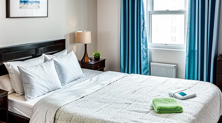 How is a bedbug disinfestation carried out in an apartment?