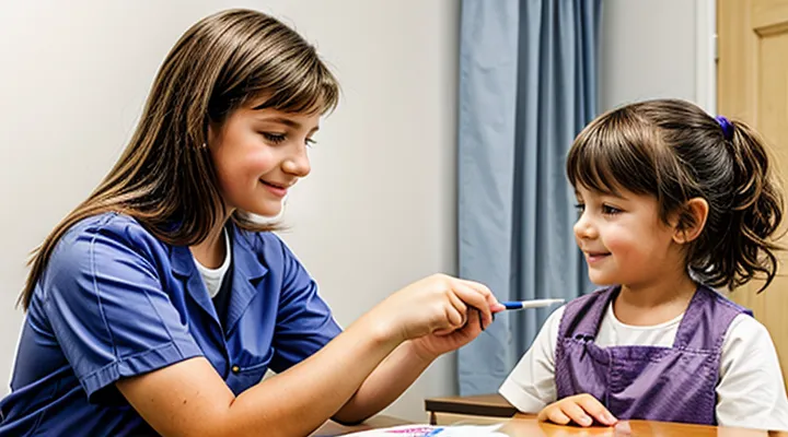 How is a child examined for tick attachment: a hygienic test?
