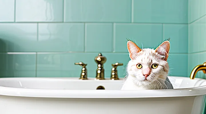 How long after a bath can a cat be treated for fleas?