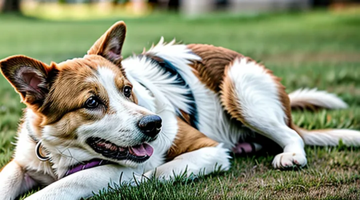 How long after a tick bite do symptoms appear in a dog?