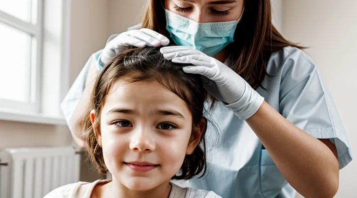 How long after contact with an infected person does it take for lice to appear?