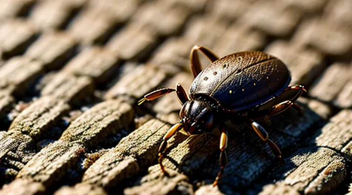 How long can a tick remain on a person and feed?