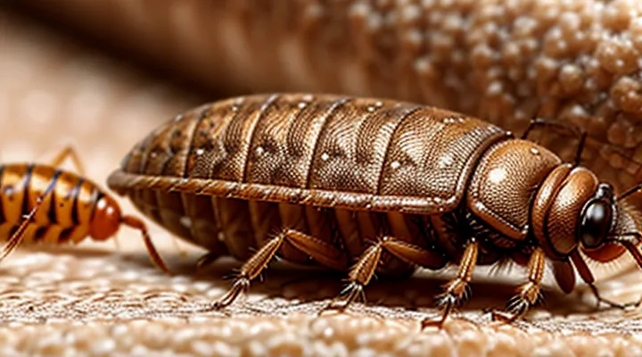 How long do bedbug larvae survive without a host?