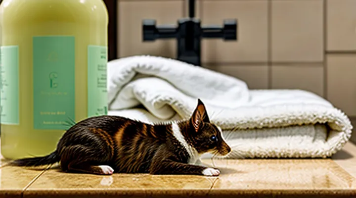 How long do fleas survive after shampoo treatment?