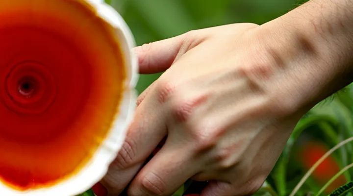 How long does a red spot last after a tick bite?