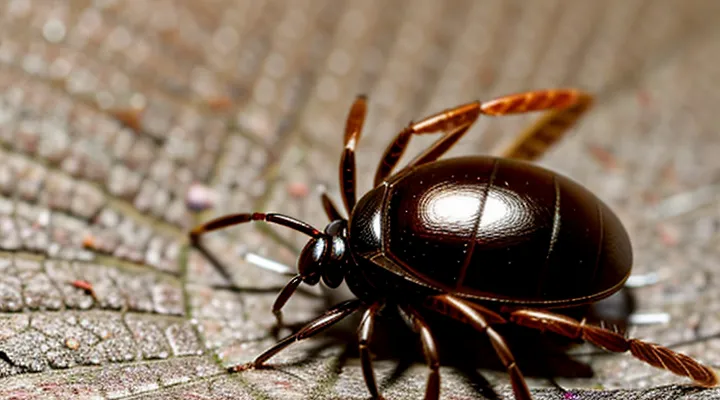 How long does it take for a tick to become fully engorged with blood?