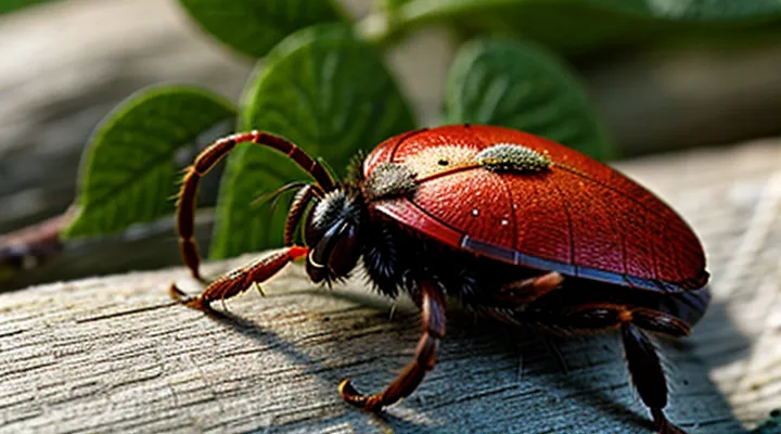 How long does redness persist after a tick bite?