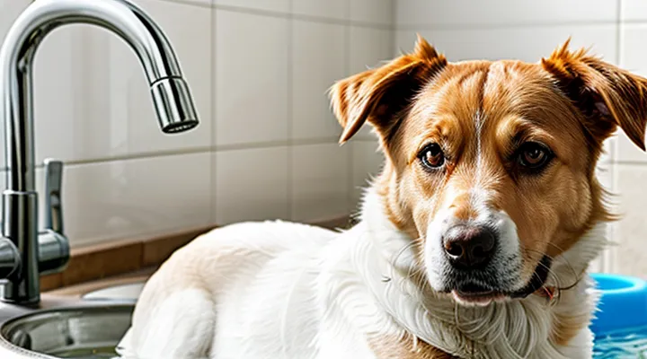 How long should a dog not be washed after flea treatment?