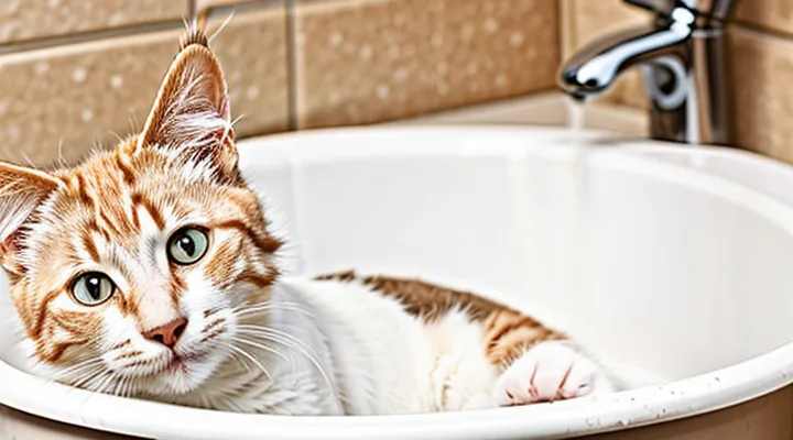 How long should I wait before washing a cat after flea treatment?