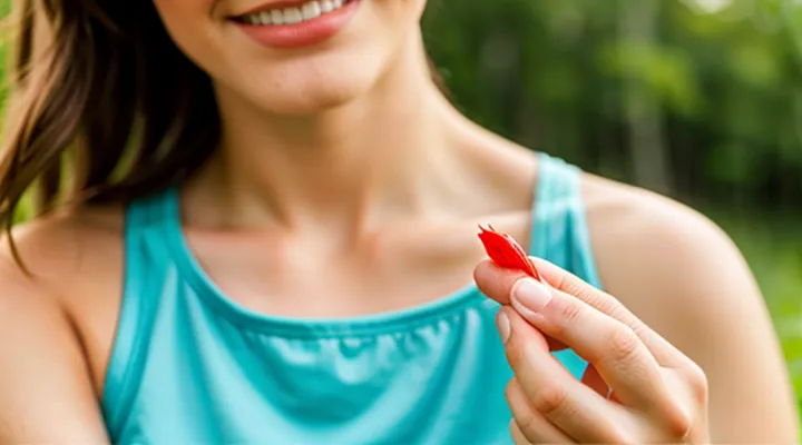 How many days after a tick bite do the first symptoms appear in a person?