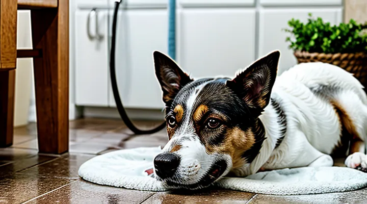 How many days after flea treatment can a dog be washed?