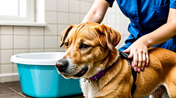 How many days can I bathe a dog after flea and tick treatment with drops on the neck?