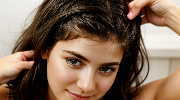 How many days can lice appear without washing the hair?