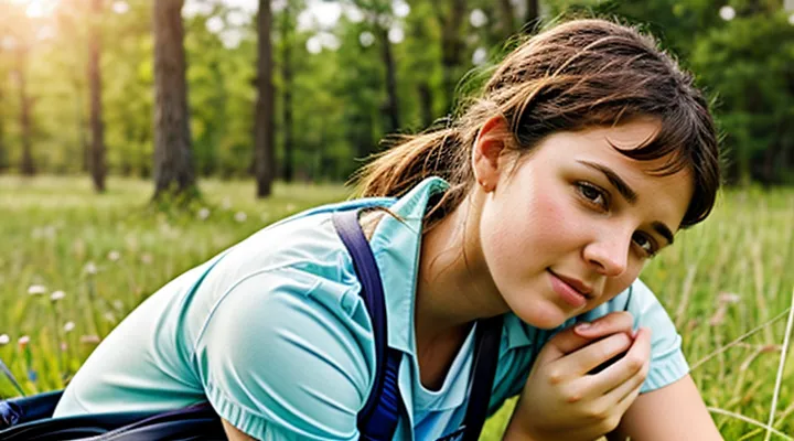 How many days pass after a tick bite before symptoms appear in adults?