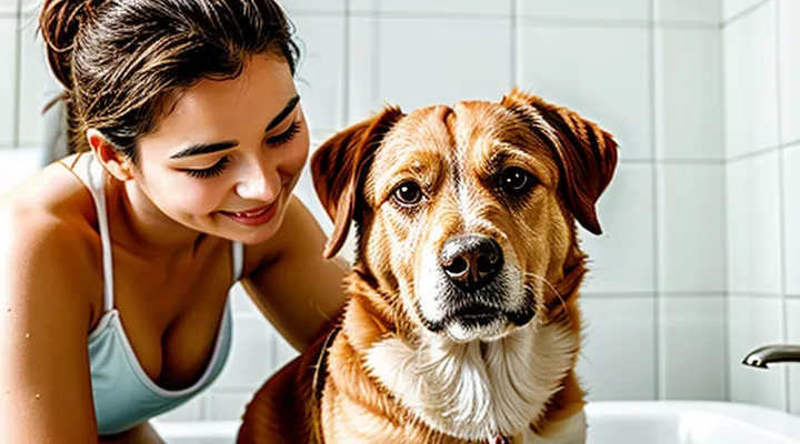 How many days should pass before bathing a dog after flea treatment?