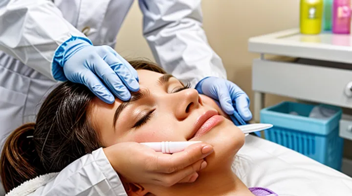 How many lice are removed during treatment?