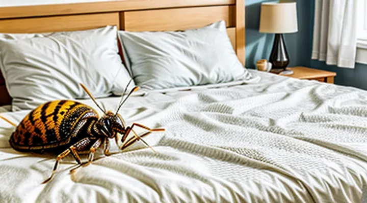 How many treatments are needed to eradicate bed bugs in an apartment?