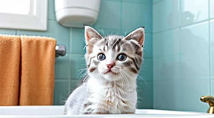 How often can a kitten be bathed with flea shampoo?