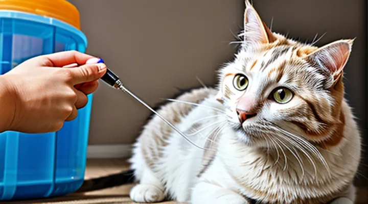 How often can flea drops be applied to a cat?