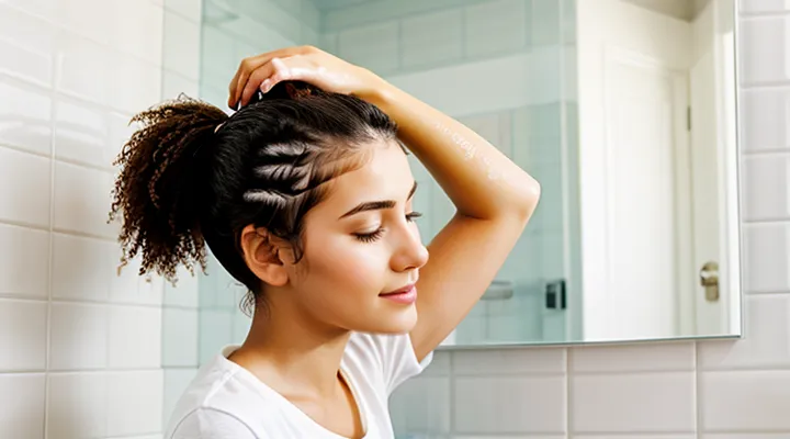 How often should you wash hair with lice shampoo?