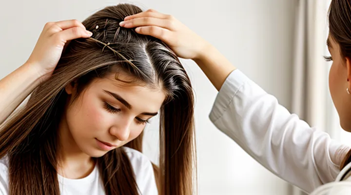 How quickly can I get rid of lice on long hair?