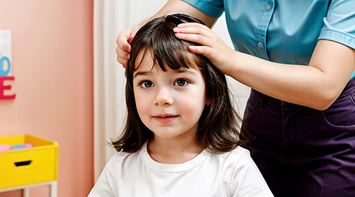 How quickly can you get rid of lice on a child?
