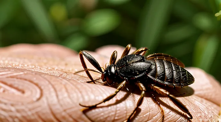 How quickly does a tick attach to a human?