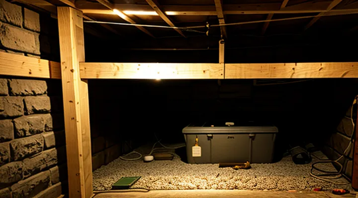How should a basement be treated for fleas in a private house?