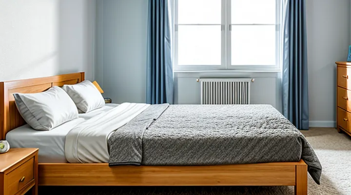 How should a bed be treated for bedbugs and ticks in an apartment?