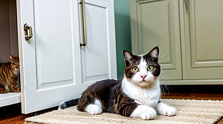 How should a cat be properly treated for fleas at home?