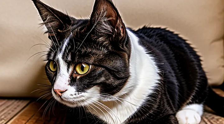 How should a cat's ears be properly treated for ear mites?