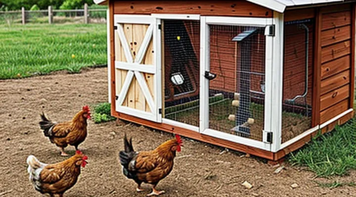 How should a chicken coop be treated for fleas?