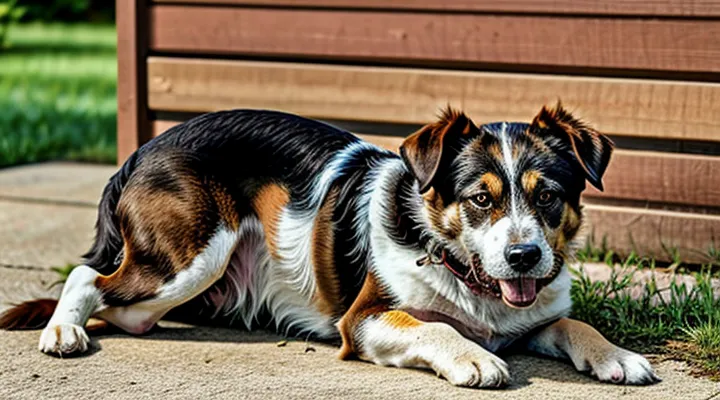 How should a dog be cared for at home after a tick bite?