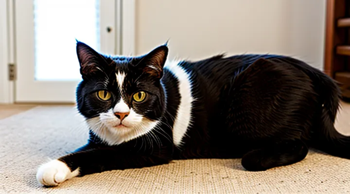 How should a flea collar be properly put on a cat?