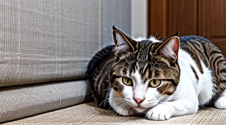 How should a nursing cat be treated for fleas?