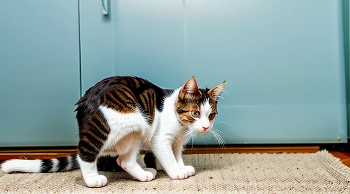 How should a pregnant cat be treated for fleas?