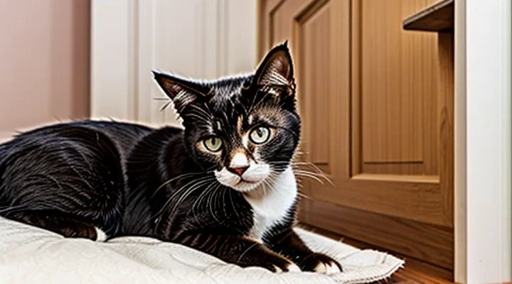 How should a room be treated for cat fleas?