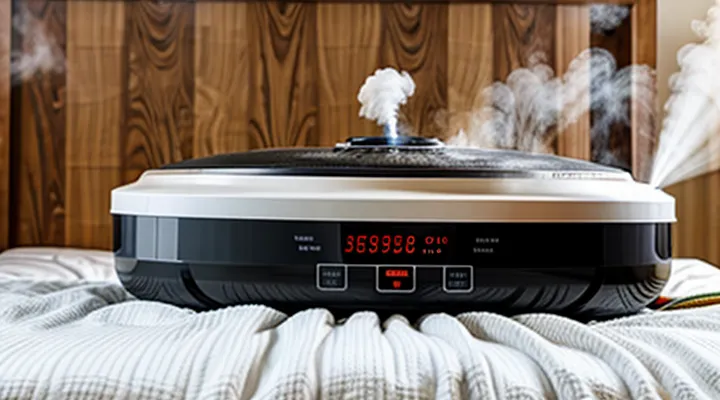 How should a steam generator be properly used against bedbugs?