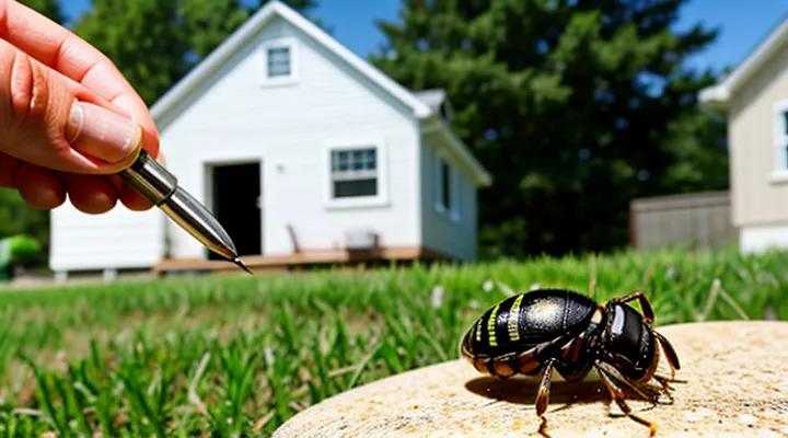 How should a tick be properly removed from a person at home?